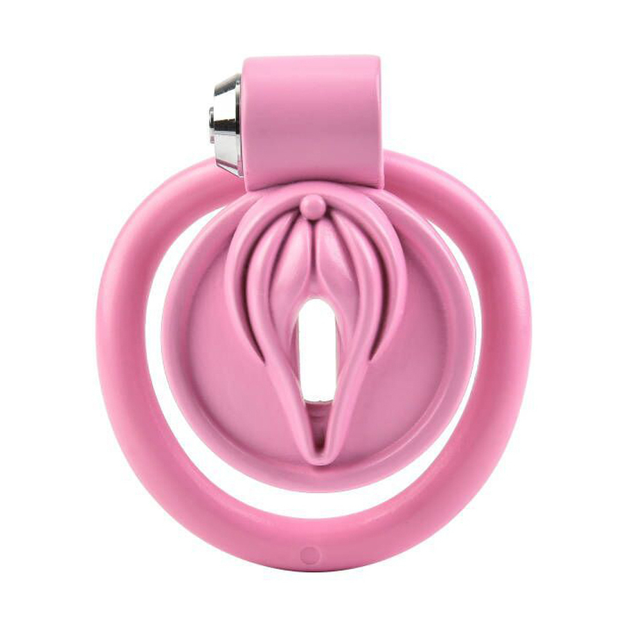 cage de chasteté Sissy clit rose