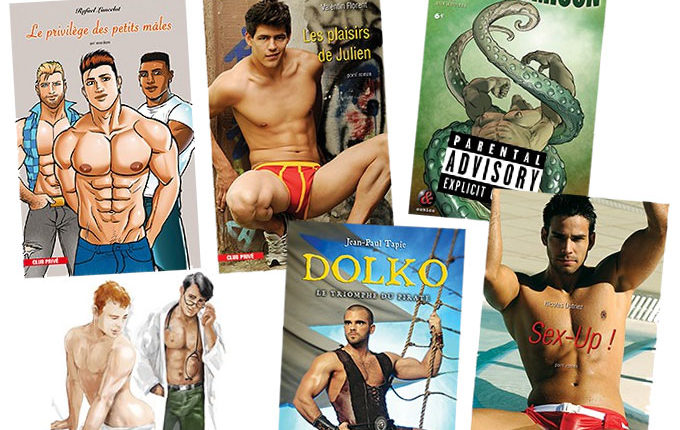 Les livres érotiques et histoires gays du shop homo